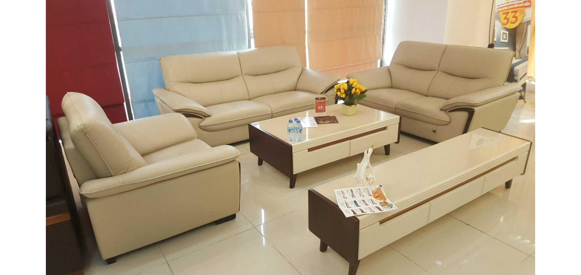 Sofa Da Thật  Hamber