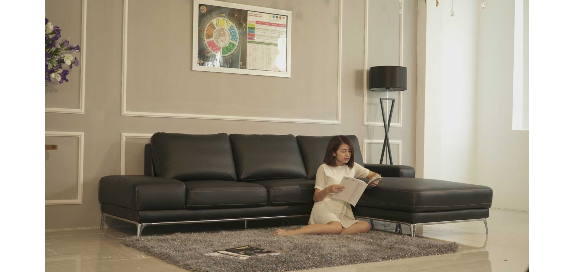 Sofa Da Thật  Sven