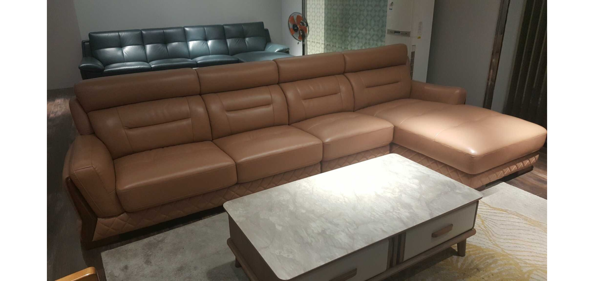 Sofa Da Thật  Divan