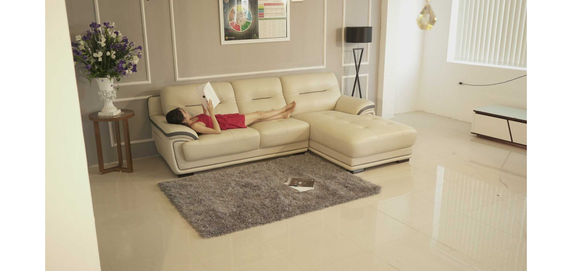 Sofa Da Thật  Oxford