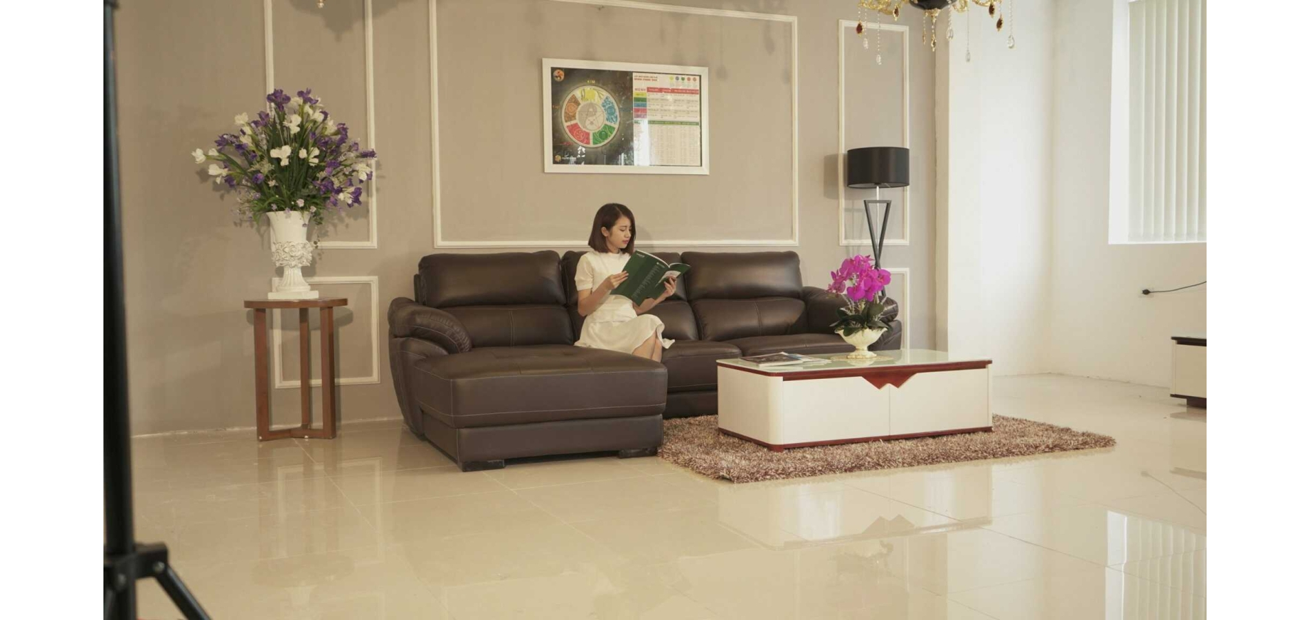 Sofa Da Thật  Timber
